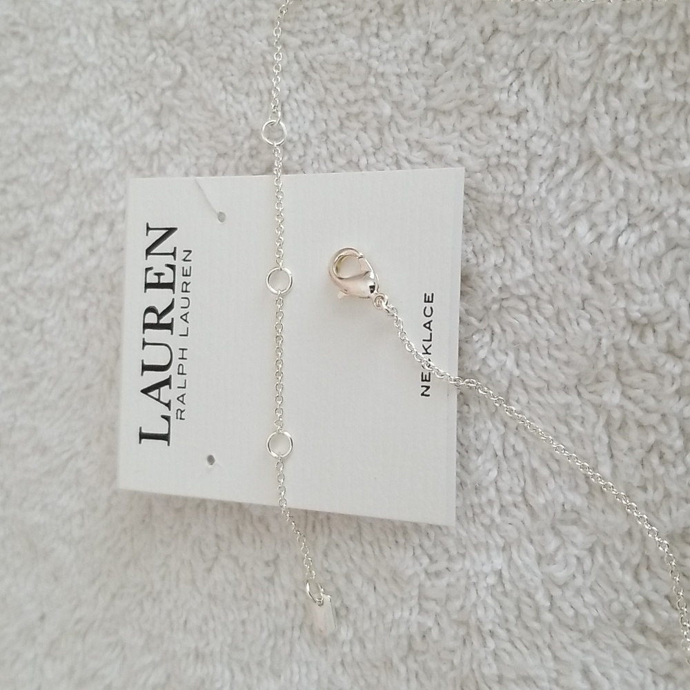 New Ralph Lauren Stone Pendant Necklace - Picture 4 of 8